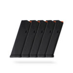 17 Round 9x19mm Glock Magazine Black - 5 Pack