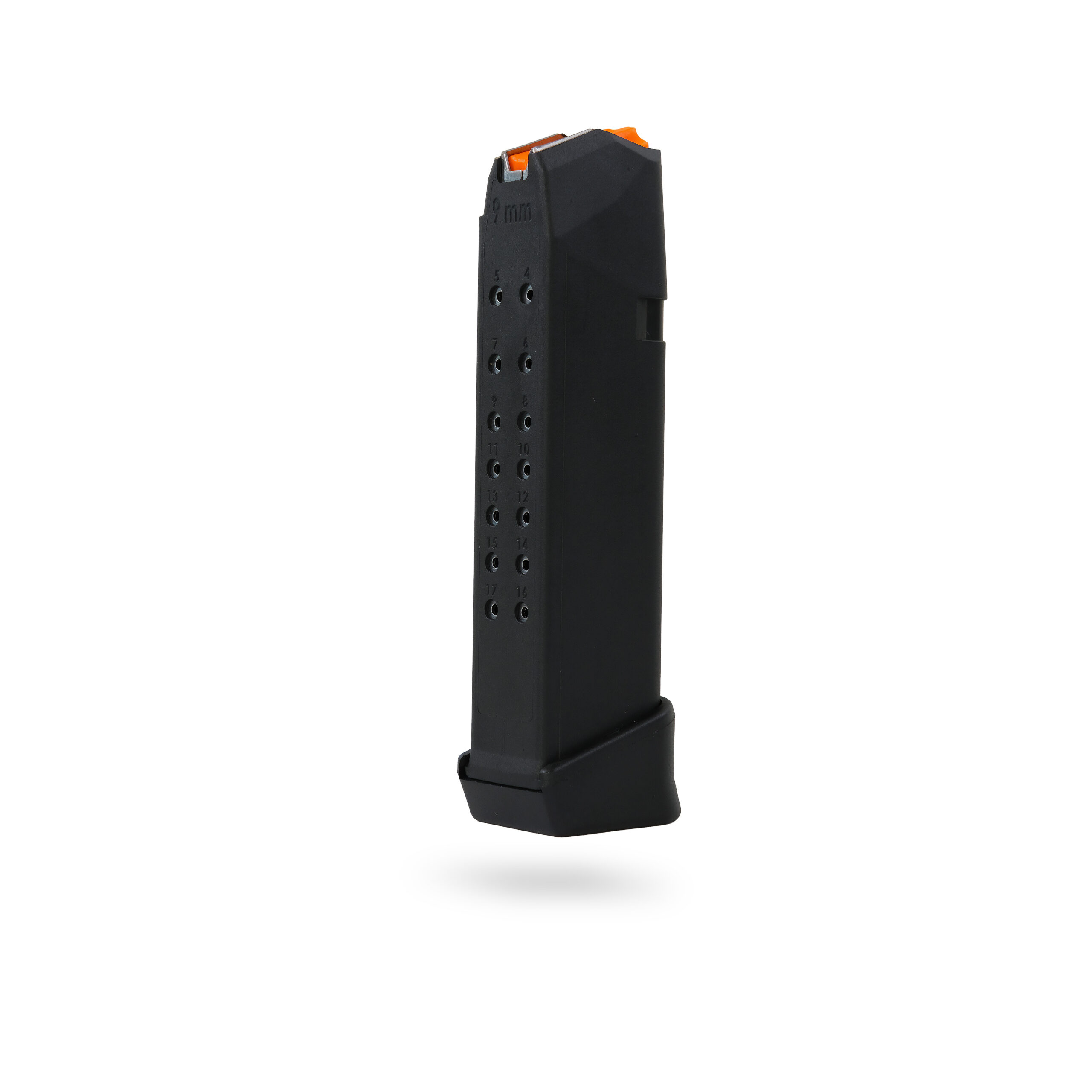 17+2 Round 9×19mm Glock Magazine With Extension Black - 10 Pack 17+2 Round 9×19mm Glock Magazine With Extension Black - 10 Pack