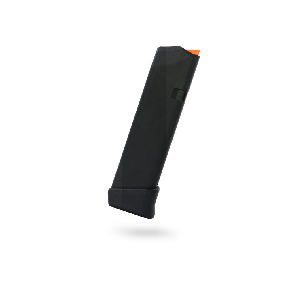 17+2 Round 9×19 Glock Magazine With Extension - Black