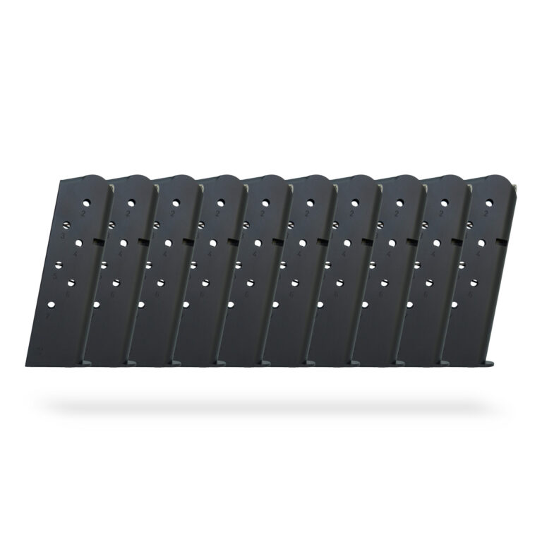 7 Round .45 ACP 1911 Magazine Black - 10 Pack
