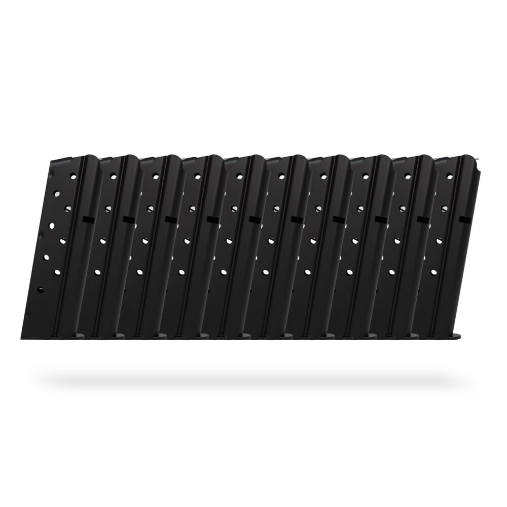 9 Round 9x19mm 1911 Magazine Black - 10 Pack