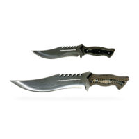 Two Piece Claw Pattern Knife Set
