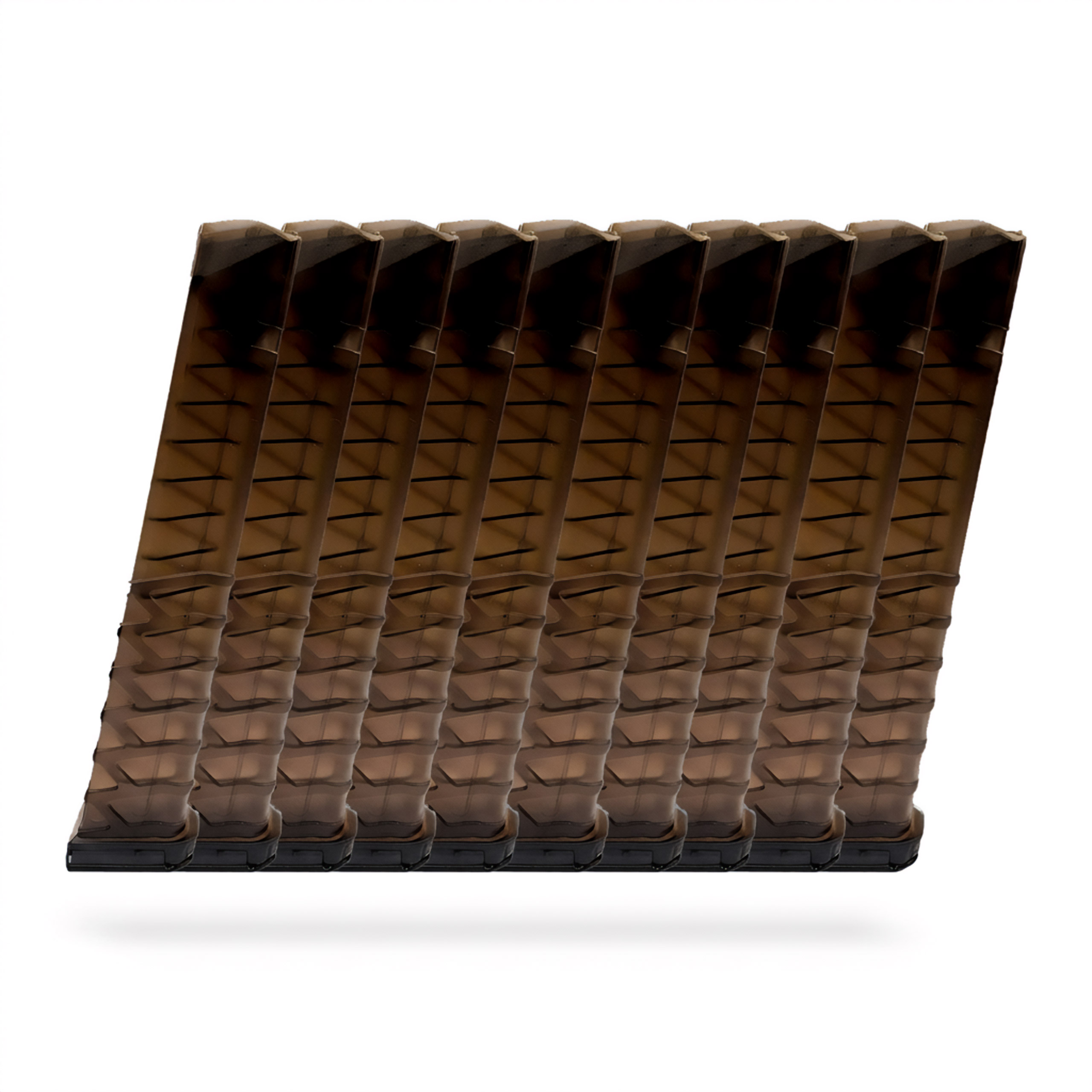 33 Round 9×19 Glock Magazine Brown - 10 Pack 33 Round 9×19 Glock Magazine Brown - 10 Pack