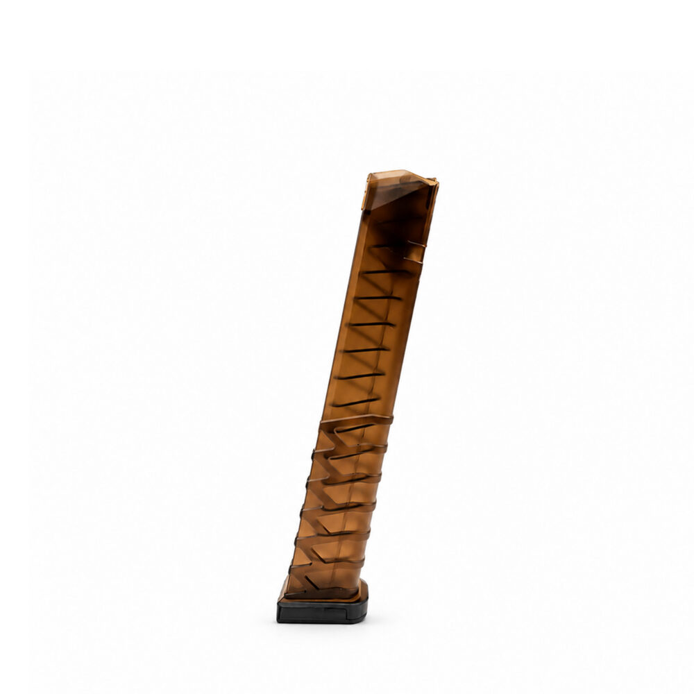 33 Round 9x19mm Glock Magazine - Brown 33 Round 9x19mm Glock Magazine - Brown